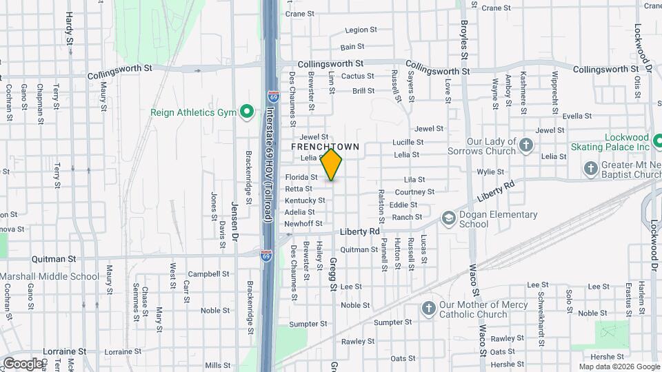 2713 Gregg St Map and Location Details