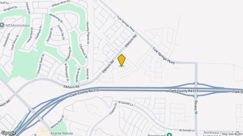 7454 Mason Springs Ave Map and Location Details