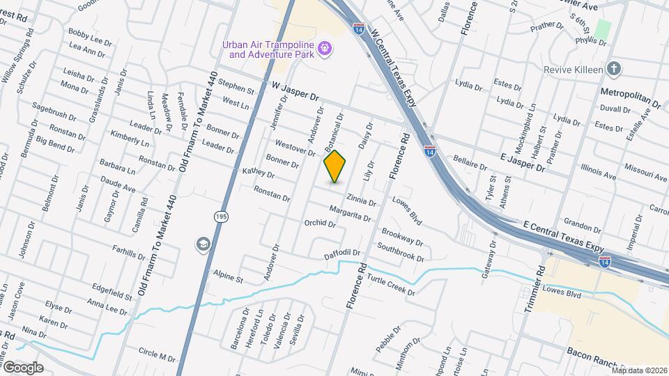 2310 Zinnia Ct Map and Location Details