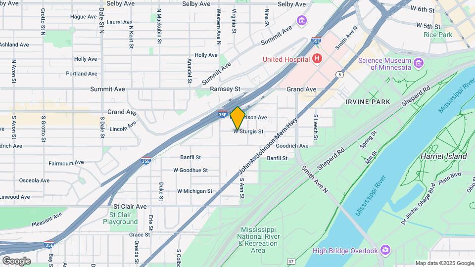 340 W Sturgis St Map and Location Details