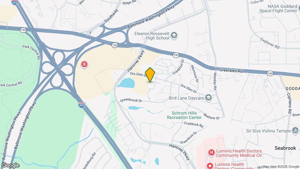 7256 S Ora Ct Map and Location Details