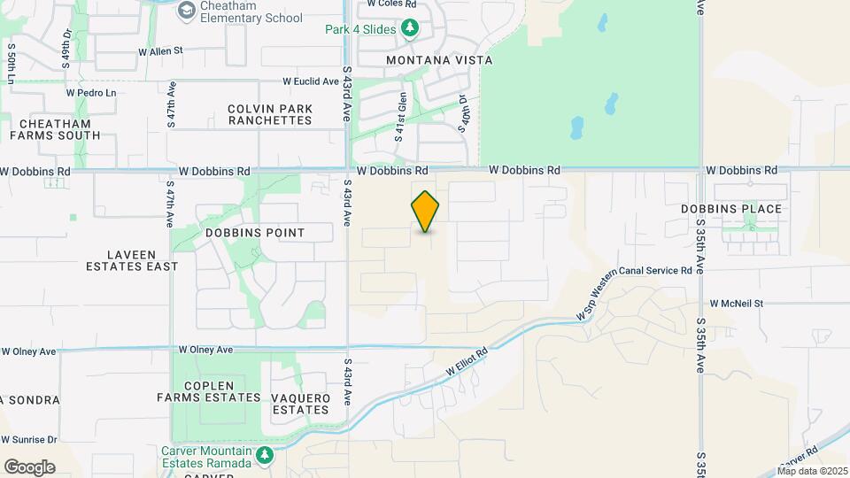 9506 S 41st Dr Map and Location Details