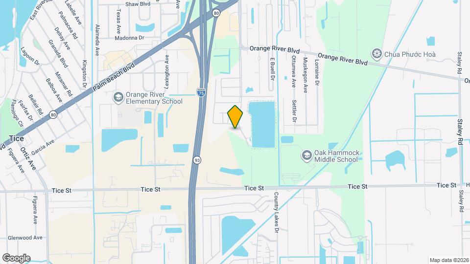 9650 Green Cypress Ln Map and Location Details