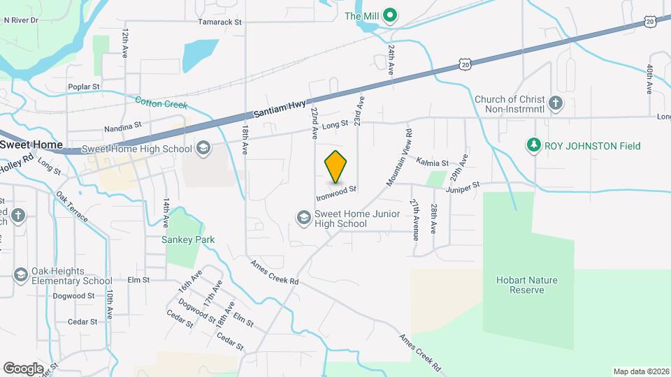 2262 Ironwood St Map and Location Details