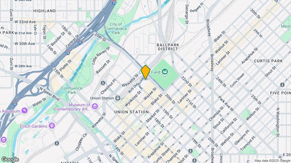 1735 19th St, Unit 5D Map and Location Details
