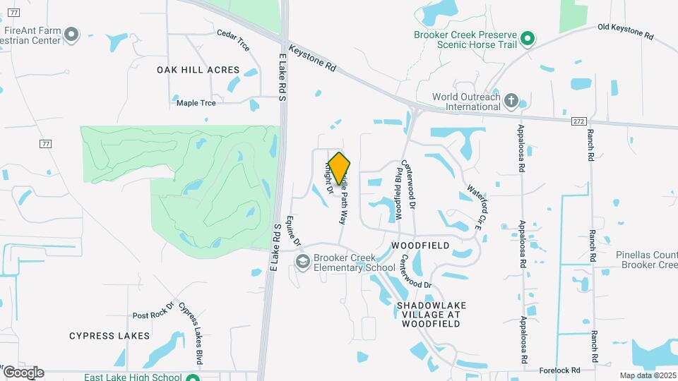 480 Bridle Path Way Map and Location Details