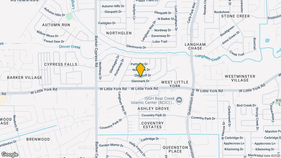 17614 Glenmark Dr Map and Location Details