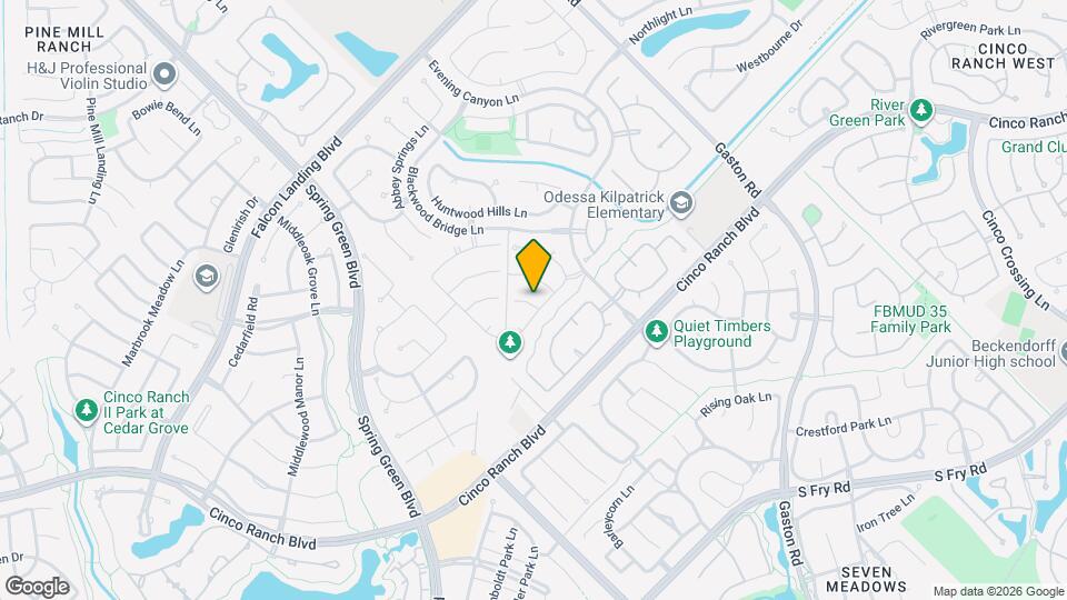 4727 Tremont Glen Ln Map and Location Details