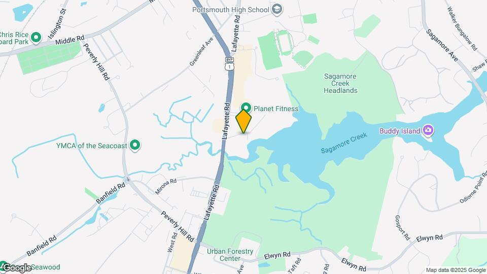 815 Lafayette Rd Mapa y Detalles de la Ubicación