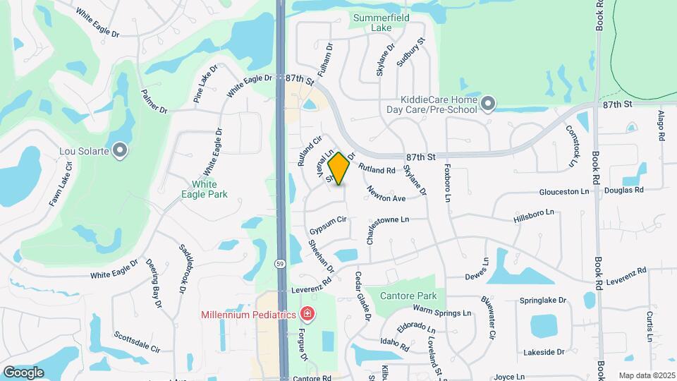 2824 White Thorn Cir Map and Location Details