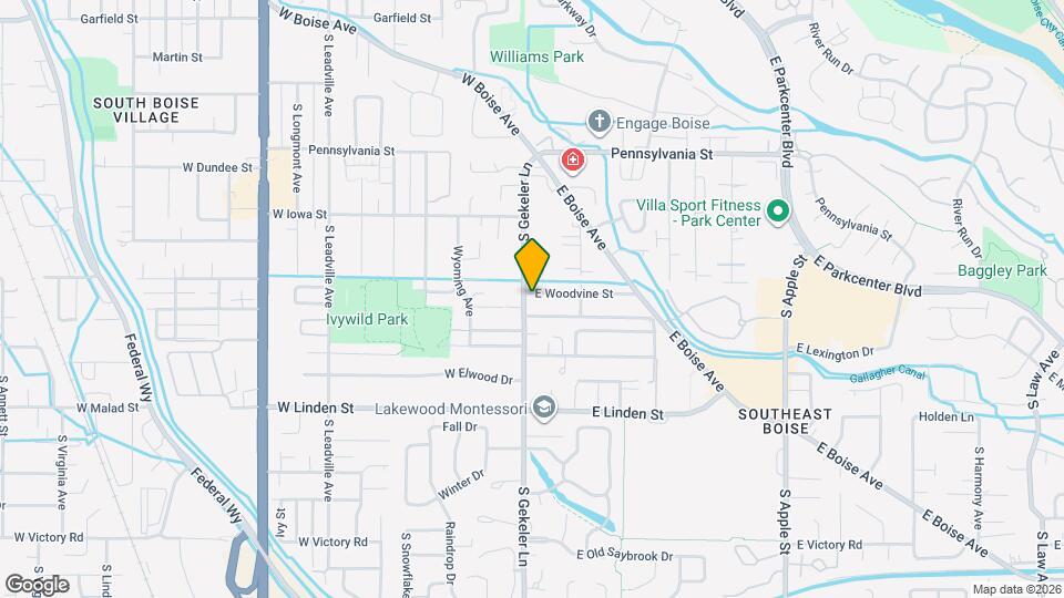 101 E Woodvine St Map and Location Details