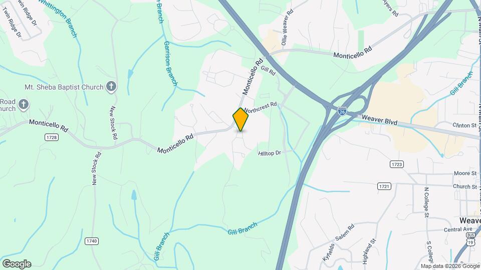 45 Benedict Ln Map and Location Details