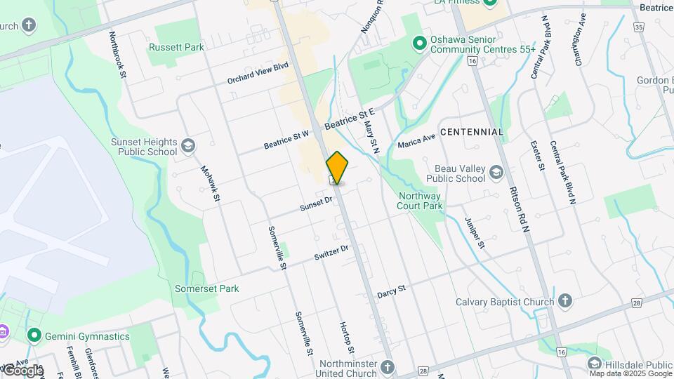 965 Simcoe St N Map and Location Details