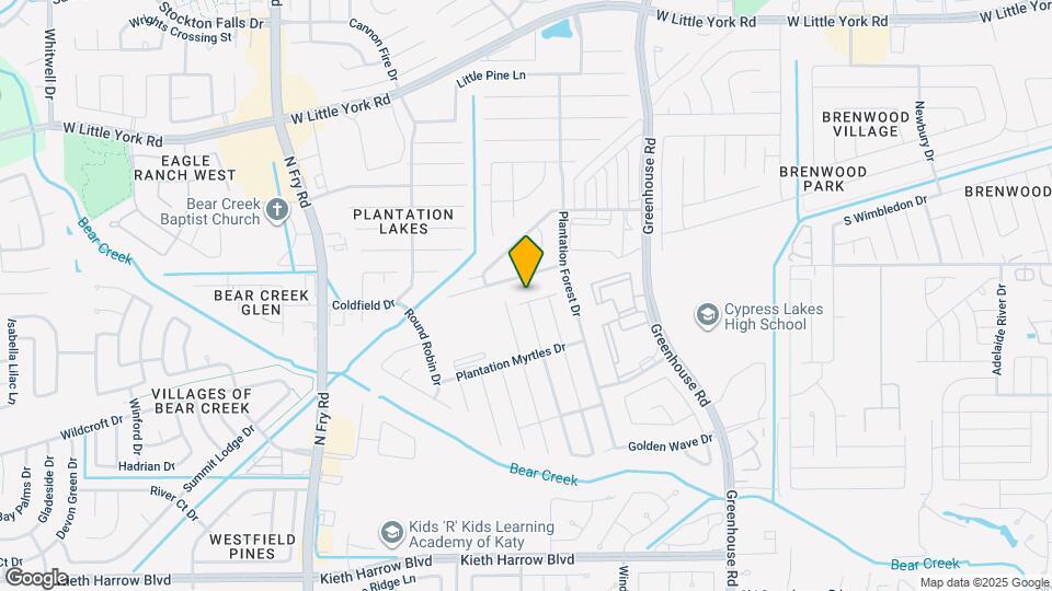 19438 Plantation Field Dr Map and Location Details