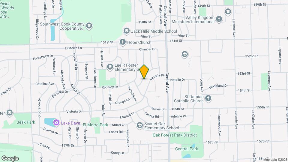 5731 Lancaster Dr Map and Location Details