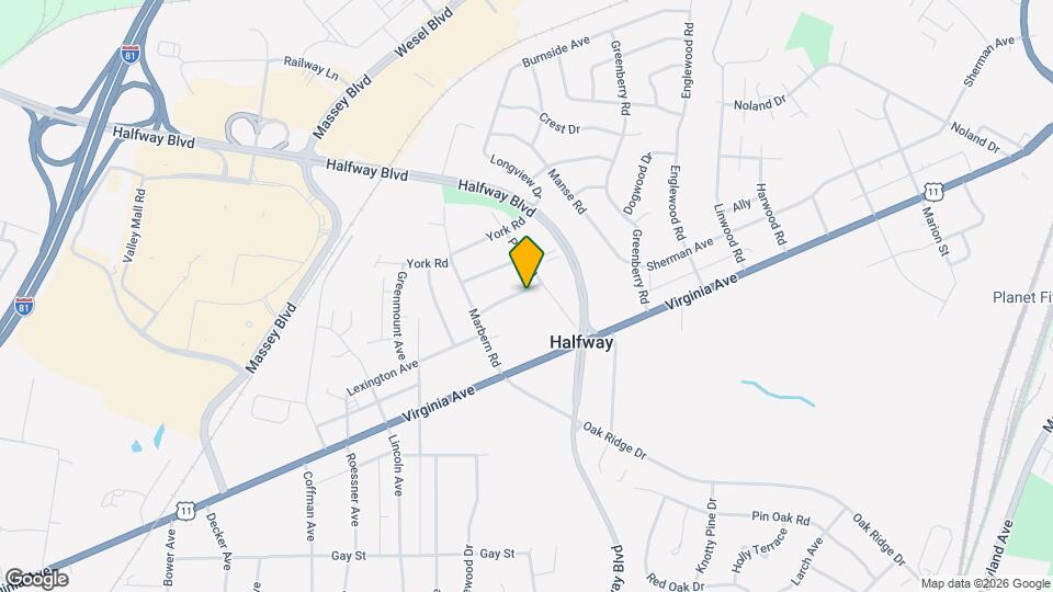 17623 Heisterboro Rd Map and Location Details