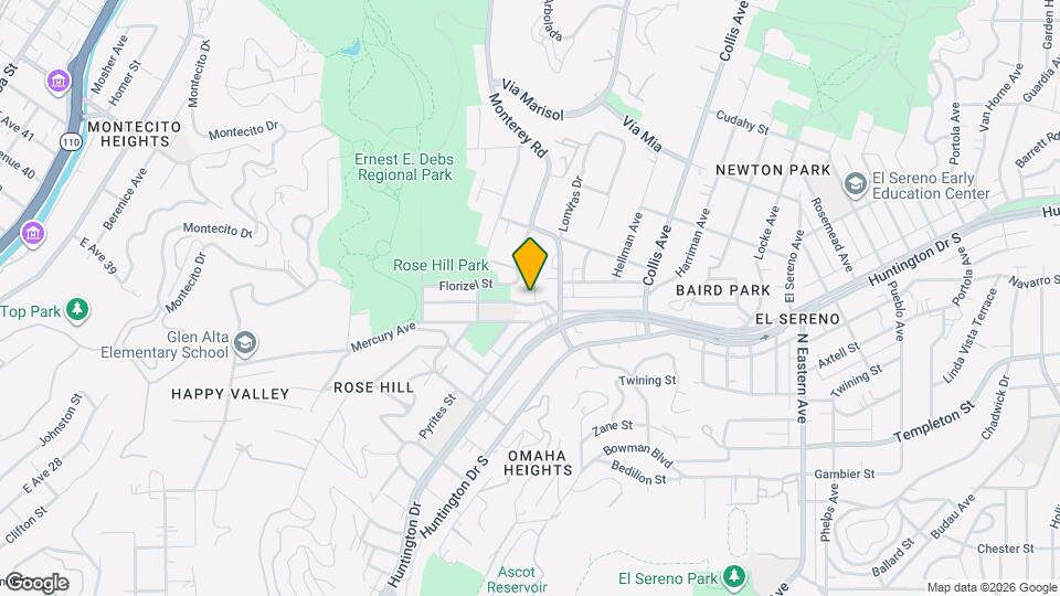 3525 Hillview Pl, Unit 3525HillviewPl,LosAngeles,CA90032 Map and Location Details