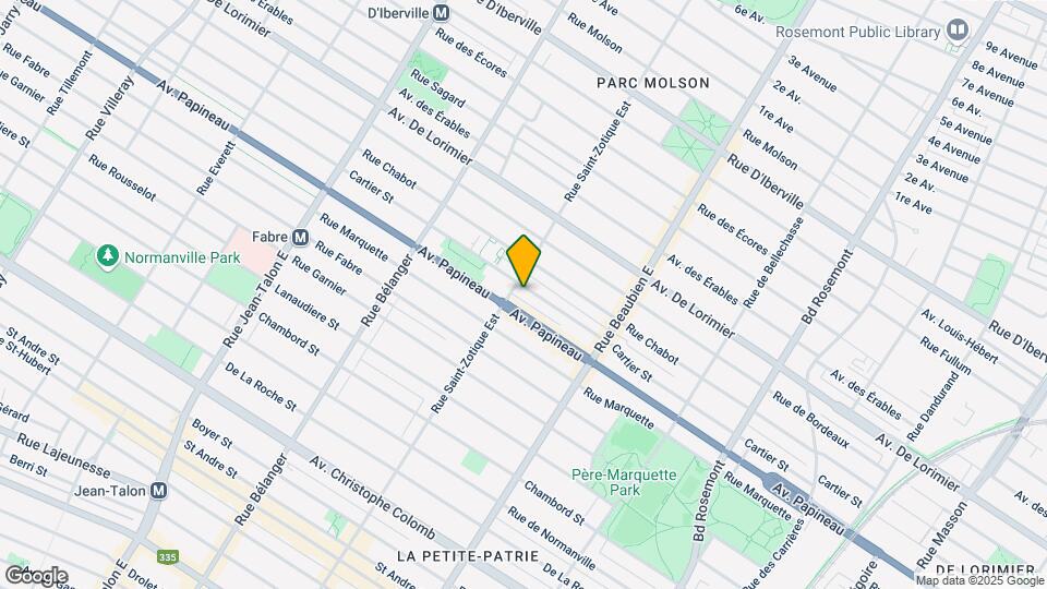 6688 Cartier St Map and Location Details