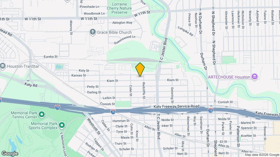 5516 Kiam St Map and Location Details