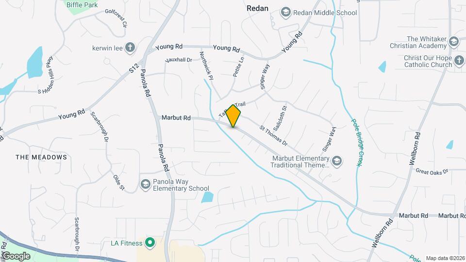 5585 Marbut Rd Map and Location Details