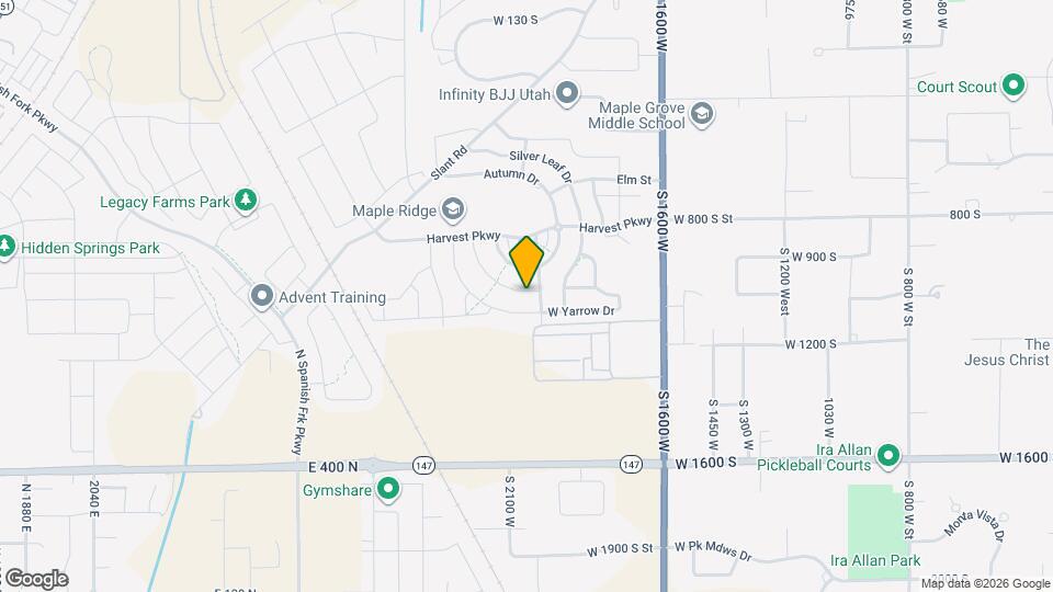 2049 Sunflower Ln Map and Location Details