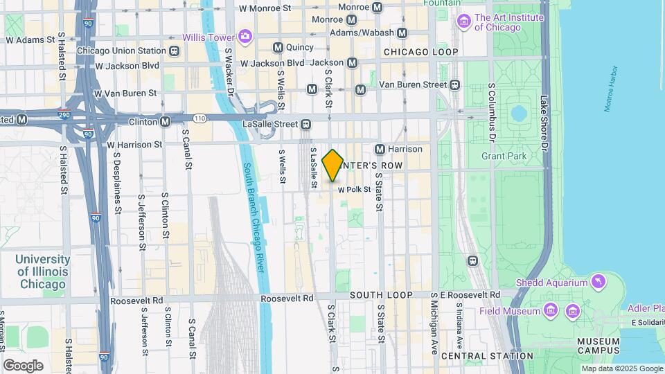 797 S Clark St Map and Location Details