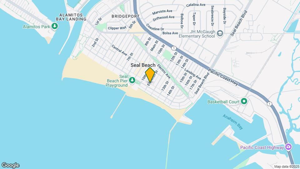 1101 Ocean Ave, Unit B Mapa y Detalles de la Ubicación