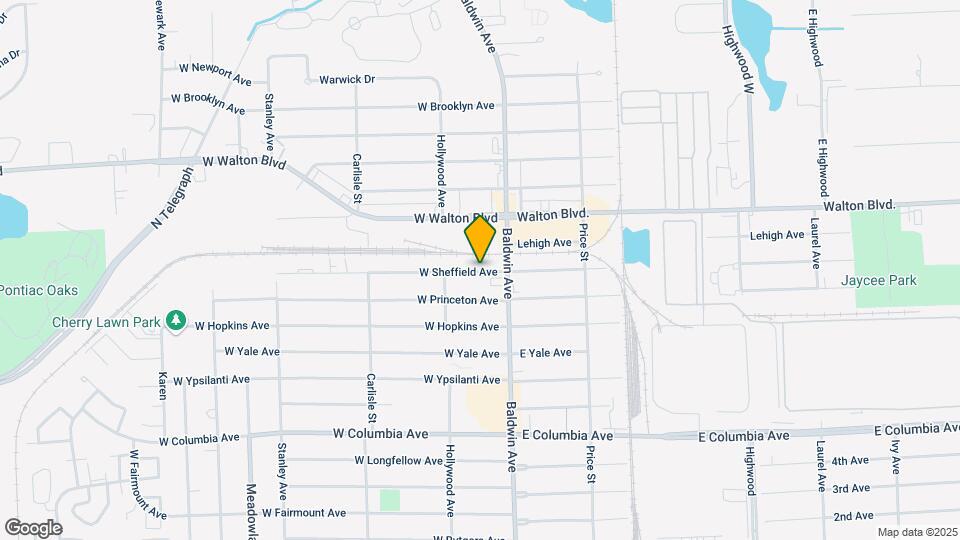 136 E Hopkins Ave Mapa y Detalles de la Ubicación