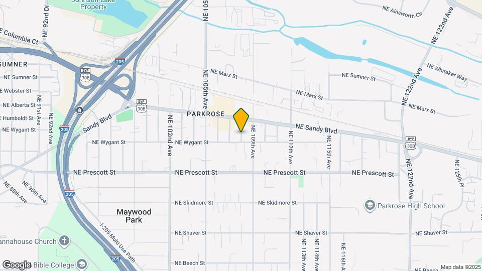 4789 NE 108th Ave Map and Location Details