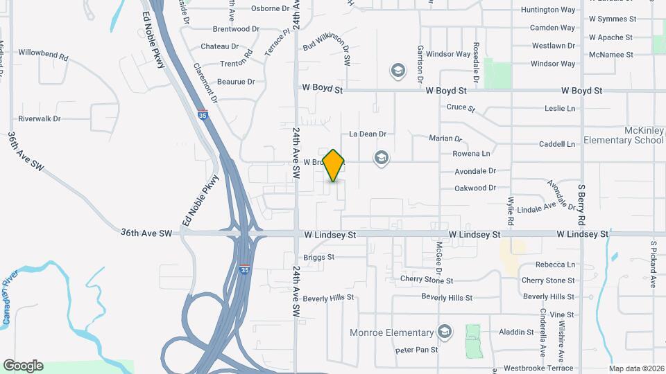 2142 W Brooks St, Unit A Mapa y Detalles de la Ubicación