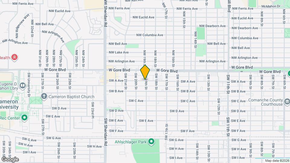 1902 SW D Ave Map and Location Details