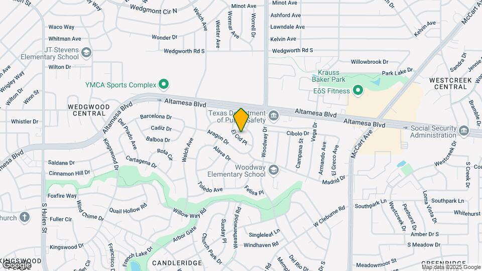4016 El Cid Pl Map and Location Details
