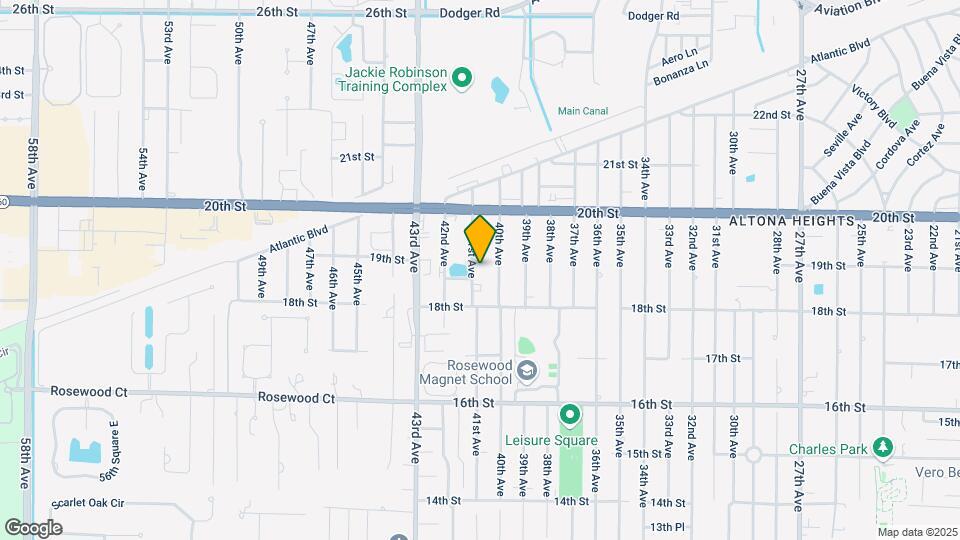 1876 41st Ave Map and Location Details