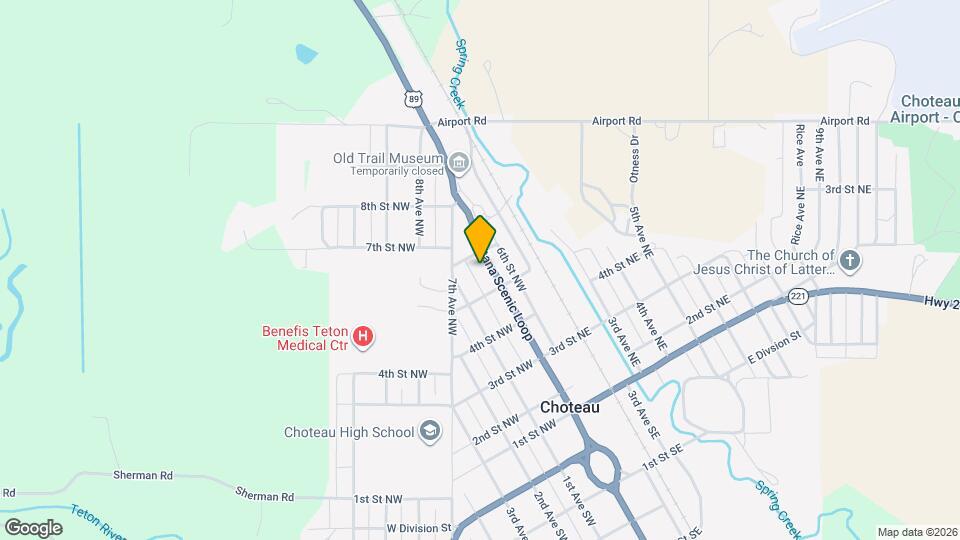 522 Main Ave N Map and Location Details