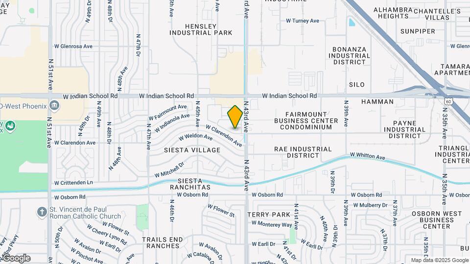 El Sereno Apartments Mapa y Detalles de la Ubicación