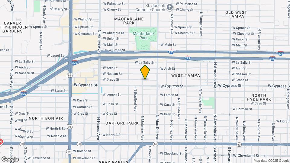 3122 W Grace St Map and Location Details