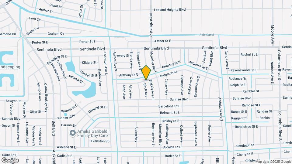 161 Birch Ave Map and Location Details