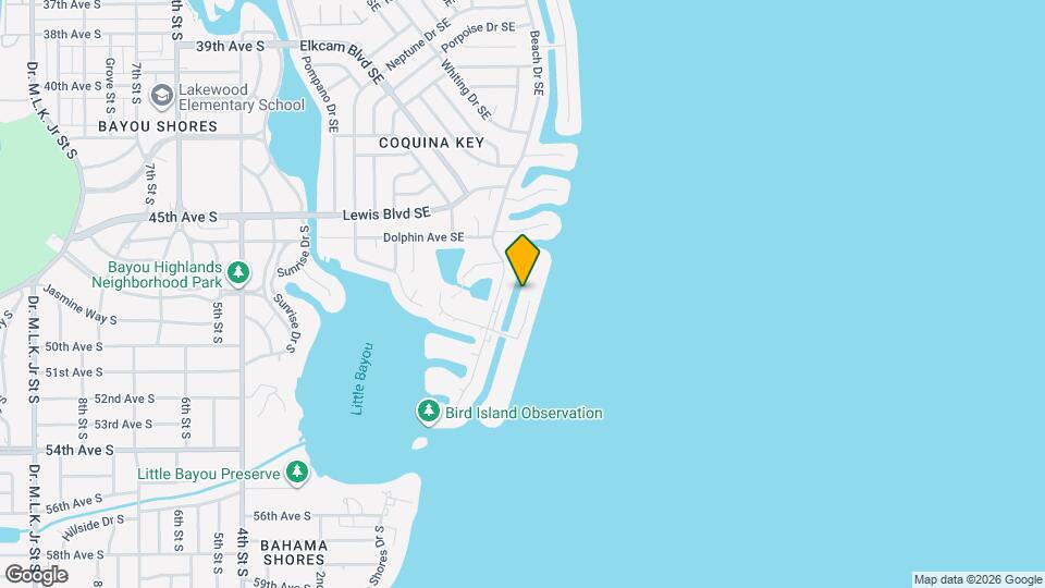 4843 Coquina Key Dr SE, Unit APT D Mapa y Detalles de la Ubicación