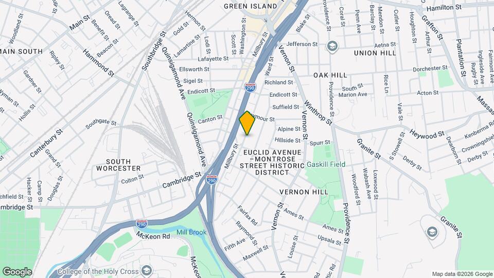 91 Ward St Map and Location Details