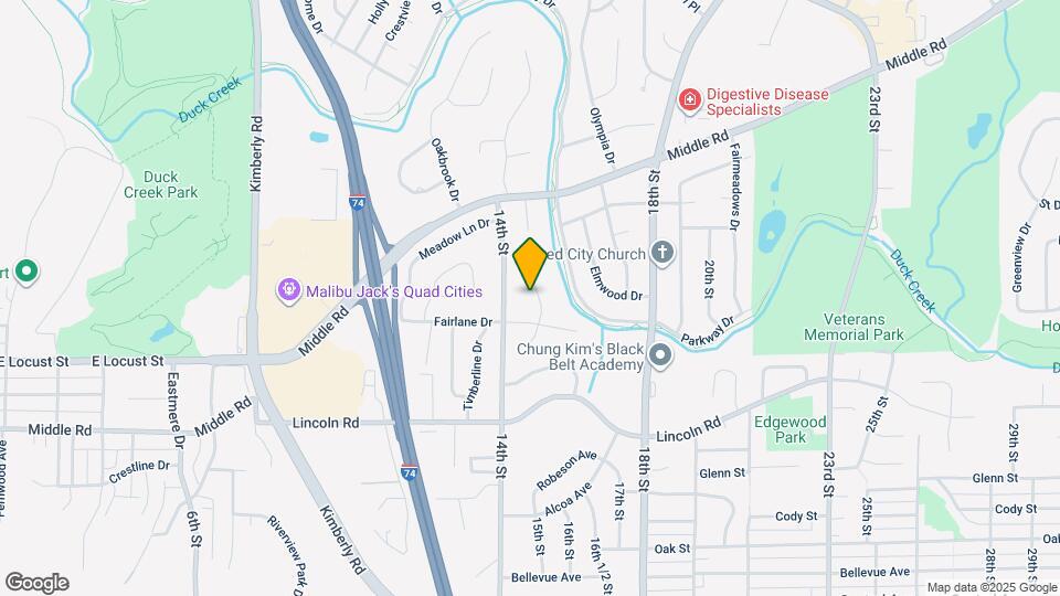 1632 Monterey Ct Map and Location Details