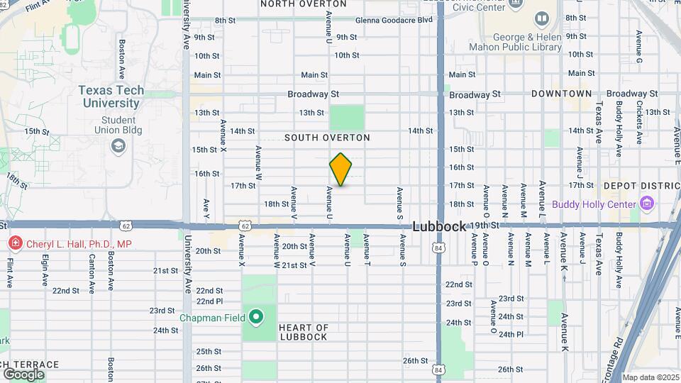 2017 17th St Mapa y Detalles de la Ubicación