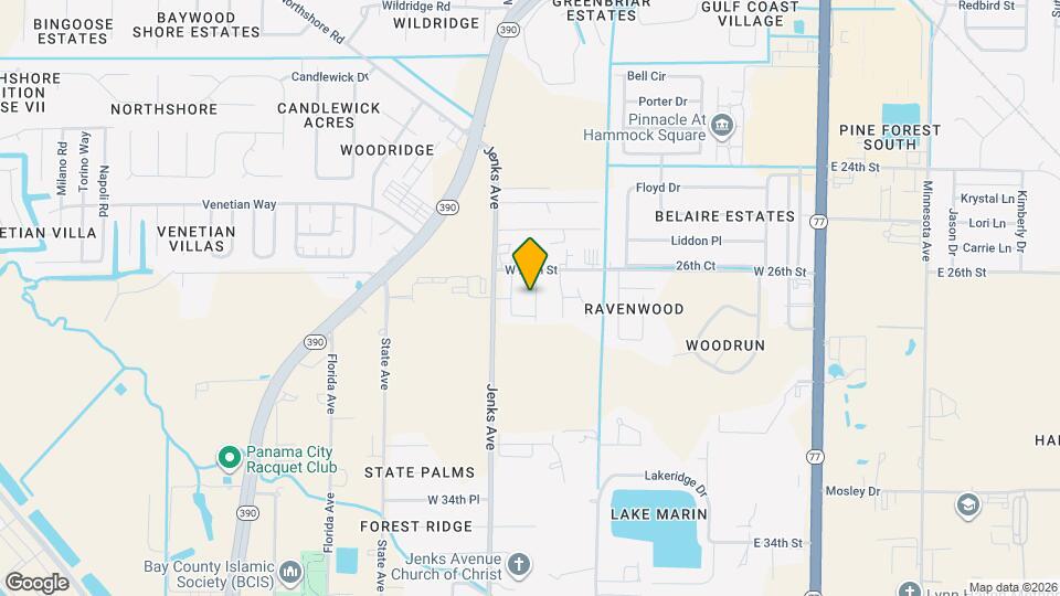 2614 Ashlee Way Map and Location Details