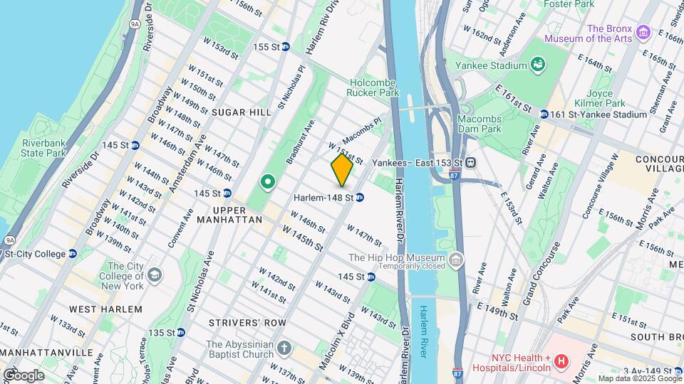 204 W 149th St Map and Location Details