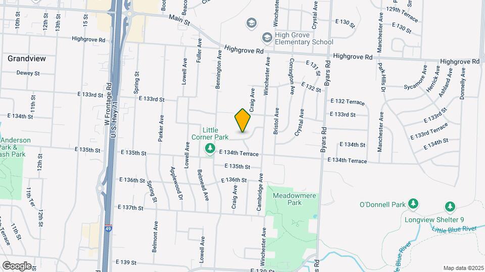 6632 E 134th St Map and Location Details