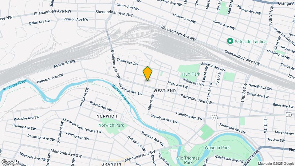 1825 Patterson Ave SW Map and Location Details