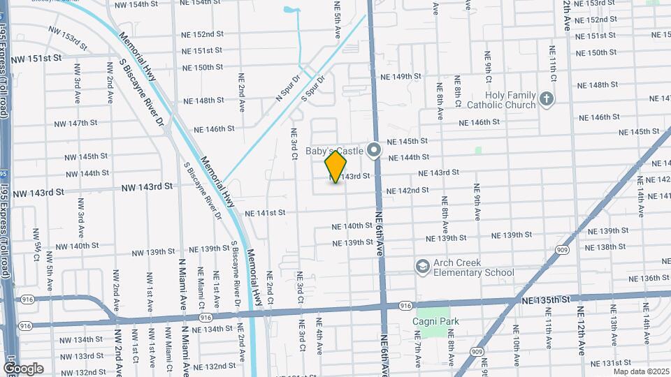 475 NE 142nd St Map and Location Details