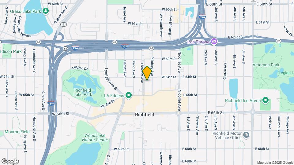 6413 Pleasant Ave So Mapa y Detalles de la Ubicación