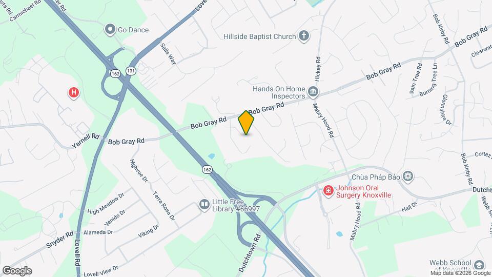 1100 Winterberry Ln Map and Location Details