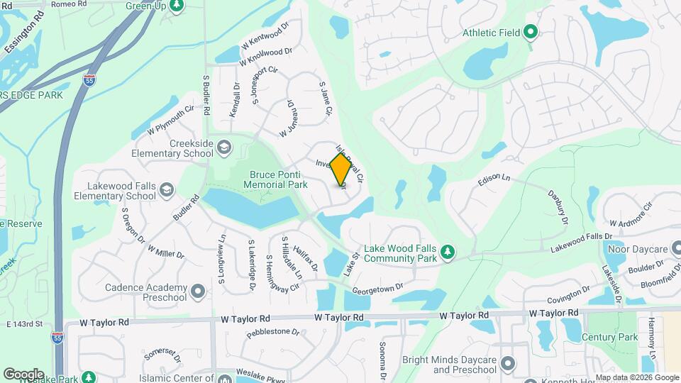 21637 Inverness Dr Map and Location Details