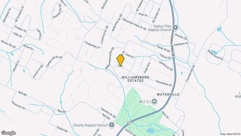 1620 Woodlawn St Map and Location Details